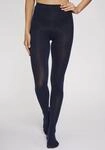 Strickstrumpfhose LAVANA, Damen, Gr. 36/38, blau (1x marine), Obermaterial: 70%