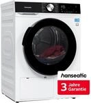 HANSEATIC W&auml;rmepumpentrockner "HWT8BGT", Energieeffizienz: B, wei&szlig;, B:60cm...