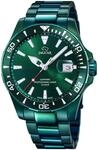 Quarzuhr JAGUAR "Diver", gr&uuml;n, Armbanduhren, Herren, Quarzuhr, Armbanduhr,
