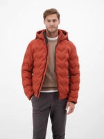 Steppjacke LERROS "Herren Funktions-Steppjacke", Herren, Gr. M, rot (burnt...