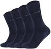 Sneakersocken CAMANO "Socken 4er Pack", Damen, Gr. 43-46, blau (marine),