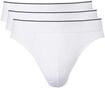 Minislip CALIDA "Pure & Style", Herren, Gr. M (50), wei&szlig;, Single Jersey,