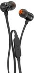 JBL In-Ear-Kopfh&ouml;rer "Tune 290 mit 3,5mm Klinkenanschluss", schwarz, B:6cm H:2cm