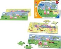 Puzzle RAVENSBURGER "tiptoi Puzzle f&uuml;r kleine Entdecker: Peppa Pig", bunt, Puzzles,
