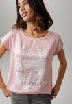 Shirtbluse LAURA SCOTT, Damen, Gr. 34, rosa, Web, Obermaterial: 100% Polyester.