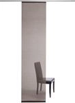 Schiebegardine HOMING "Manhattan", braun (haselnuss), B:60cm H:245cm, Polyester,