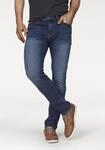 Straight-Jeans BRUNO BANANI "Hutch", Herren, Gr. 28, L&auml;nge 30, blau, Denim/Jeans,