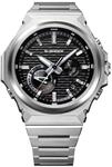 Smartwatch CASIO G-SHOCK "GST-B1000D", edelstahlfarben, schwarz, edelstahlfarben,