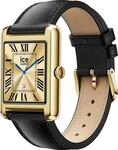Smartwatch ICE-WATCH, gold (schwarz, schwarz), Smartwatches, Damen, Smartwatch,