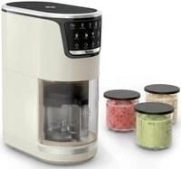 TEFAL Eismaschine "Dolci", beige (rise), B:17,3cm H:38,36cm T:39,92cm, Eismaschinen,