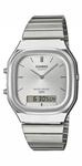 Chronograph CASIO VINTAGE, silber (edelstahlfarben, silberfarben), Armbanduhren,