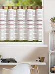 Panneaux HOMING "Linea" Gr. 1, rot, B:140cm H:50cm, Polyester, Gardinen, Panneaux,