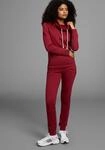 Jogginganzug OCEAN SPORTSWEAR "Essentials Joggingsuit", Damen, Gr. 38, rot