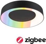 PAULMANN Deckenleuchte "Casca", bunt (schwarz), 1, &Oslash; 40cm H: 7,1cm, 1 Stk.,