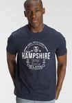 T-Shirt DELMAO, Herren, Gr. S (44/46), blau (marine), Single Jersey,...