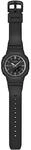 Chronograph CASIO G-SHOCK, schwarz (schwarz, wei&szlig;), Armbanduhren, Damen,