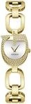 Quarzuhr GUESS "GIA", gold (goldfarben), Armbanduhren, Damen, Quarzuhr, Armbanduhr,