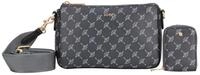 Umh&auml;ngetasche JOOP "cortina 1.0 jasmina shoulderbag shz", Damen, Gr. B/H/T:...