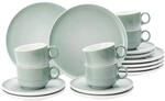 Geschirr-Set SELTMANN WEIDEN "Kaffeeservice Sento Home 18er Set", gr&uuml;n (aura mint),