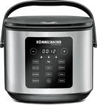 ROMMELSBACHER Reiskocher "MRK 950", edelstahl, schwarz, B:30cm H:24cm T:34cm,