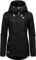 Winterjacke RAGWEAR "Winterjacke Monade", Damen, Gr. 5XL, schwarz (schwarz22),
