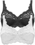 B&uuml;gelloser BH SUSA "2er Pack BH ohne B&uuml;gel Latina", Damen, Gr. 110, Cup B,...