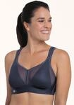 Sport-BH ANITA ACTIVE "Air Control Deltapad", Damen, Gr. 85, Cup D, blau iris, Netz,
