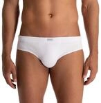 Slip BRUNO BANANI "FINE RIB", Herren, Gr. M, wei&szlig;, Feinripp, Obermaterial: 96%