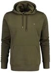 Sweatshirt GANT "Sweatshirt REGULAR SHIELD HOODIE", Herren, Gr. XL, gr&uuml;n,