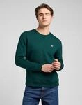 T-Shirt LEE, Herren, Gr. L, gr&uuml;n (jade forest), Obermaterial: 80% Baumwolle,...
