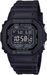 Funkchronograph CASIO G-SHOCK, schwarz (schwarz, schwarz), Armbanduhren, Herren,