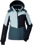 Skijacke KILLTEC "KSW 39 WMN SKI JCKT", Damen, Gr. 38, blau (hellpetrol),