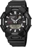 Smartwatch CASIO G-SHOCK "GA-B010", schwarz (schwarz, schwarz), Smartwatches, Herren,