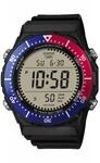 Chronograph, schwarz (schwarz, blau), CASIO TIMELESS COLLECTION, Armbanduhren,
