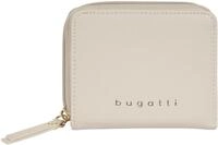 Geldb&ouml;rse BUGATTI "ELLA SAFFIANO", Damen, beige, Kunstfaser, Kleinlederwaren