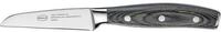 Gem&uuml;semesser R&Ouml;SLE "WOLFGREY, 9 cm, Griff Pakka", grau (silberfarben),