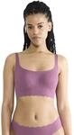 Bustier SLOGGI "ZERO Feel Bliss", Damen, Gr. XS, N-Gr, lila (lila clover),...
