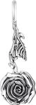 Kettenanh&auml;nger THOMAS SABO "Anh&auml;nger Midnight Rose", silber (silberfarben,
