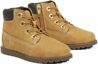 Schn&uuml;rboots TIMBERLAND "POKEY PINE MID LACE UP WITH ZIP BOOT", M&auml;dchen, Gr. 24,