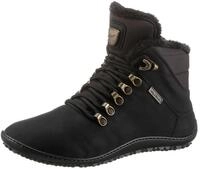 Barfu&szlig;schuh LEGUANO "HUSKY", Damen, Gr. 46, schwarz, Nubuklederimitat, Schuhe