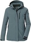 Funktionsjacke KILLTEC "KOW 225 WMN JCKT", Damen, Gr. 36, grau (graublau),