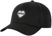 Fitted Cap HUGO "Cara_VALENTINE", Damen, schwarz (schwarz 001), Web, Baumwolle,