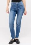 Skinny-fit-Jeans ANGELS "SKINNY SHAPE", Damen, Gr. 46, L&auml;nge 28, blau (mid blau