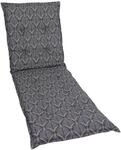 Liegenauflage GO-DE, grau (anthrazit), B:60cm H:7cm T:190cm, Baumwolle, Polyester,