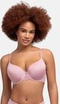 B&uuml;gel-BH DORINA "Adele", Damen, Gr. 75, Cup E, pink, Obermaterial: 58% Polyamid, 25%