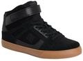 Sneaker DC SHOES "Pure High-Top EV", Jungen, Gr. 11(28), schwarz (schwarz, gum),