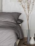 Bettw&auml;sche IRISETTE "Premium Satin Bettw&auml;sche Paris", grau (grafit), B/L: 240cm x