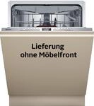 NEFF vollintegrierbarer Geschirrsp&uuml;ler "S155HCX03E", Energieeffizienz: C, beige