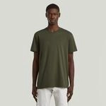 T-Shirt G-STAR "Base-S T-Shirt", Herren, Gr. S, gr&uuml;n (asfalt), Jersey,...