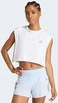 Laufshirt ADIDAS PERFORMANCE "ADI365 RUNNING ESSENTIALS CROP", Damen, Gr. XL,...